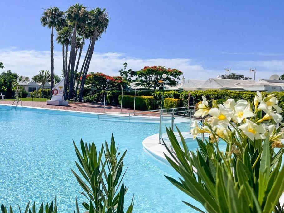 Cozy & Modern Bungalow W/Private Garden Bbq+Wifi Maspalomas  Exterior photo